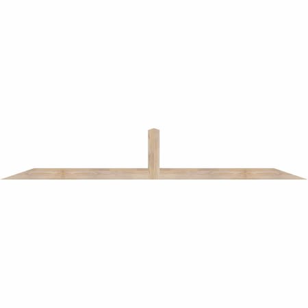 Ekena Millwork Portland Smooth Timber Gable Bracket, Douglas Fir, 96"W x 16"H x 3 1/2"D x 3 1/2"F, 4/12 Pitch GBW096X16X0404POR00SDF